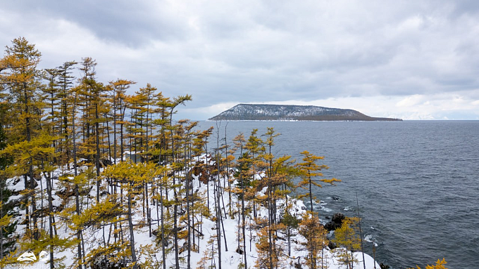 На Байкале Ушканьи острова покрылись первым снегом На Байкале Ушканьи острова покрылись первым снегом